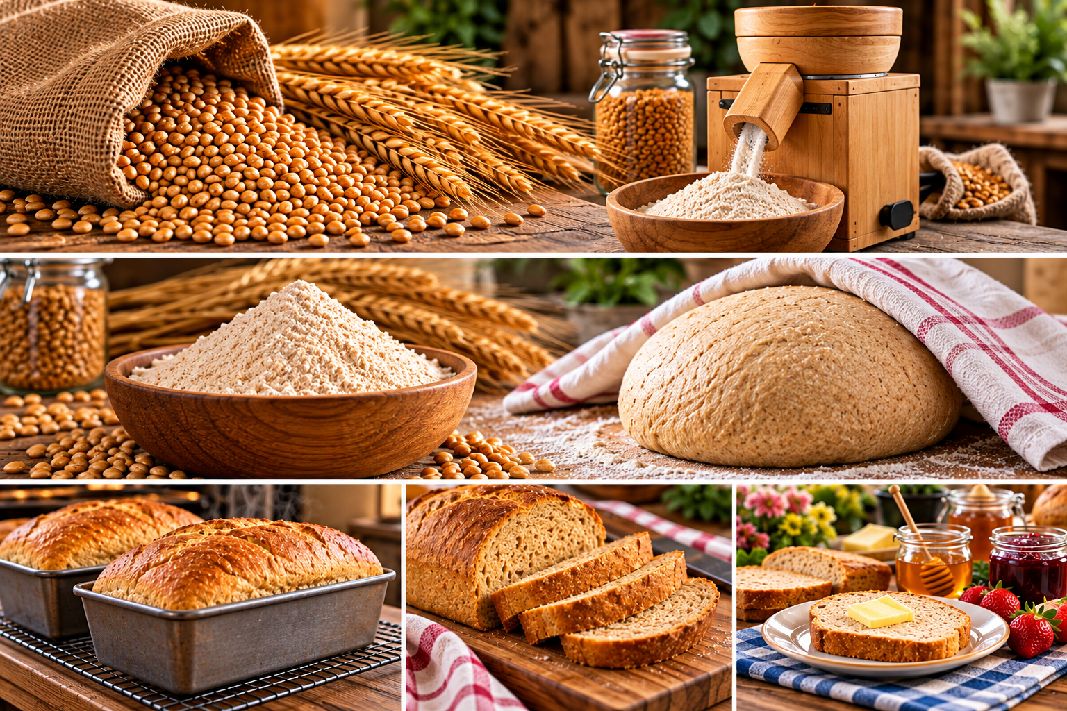 Freshly Milled Bread: The Nutrition We Lost and How to Bring It Back